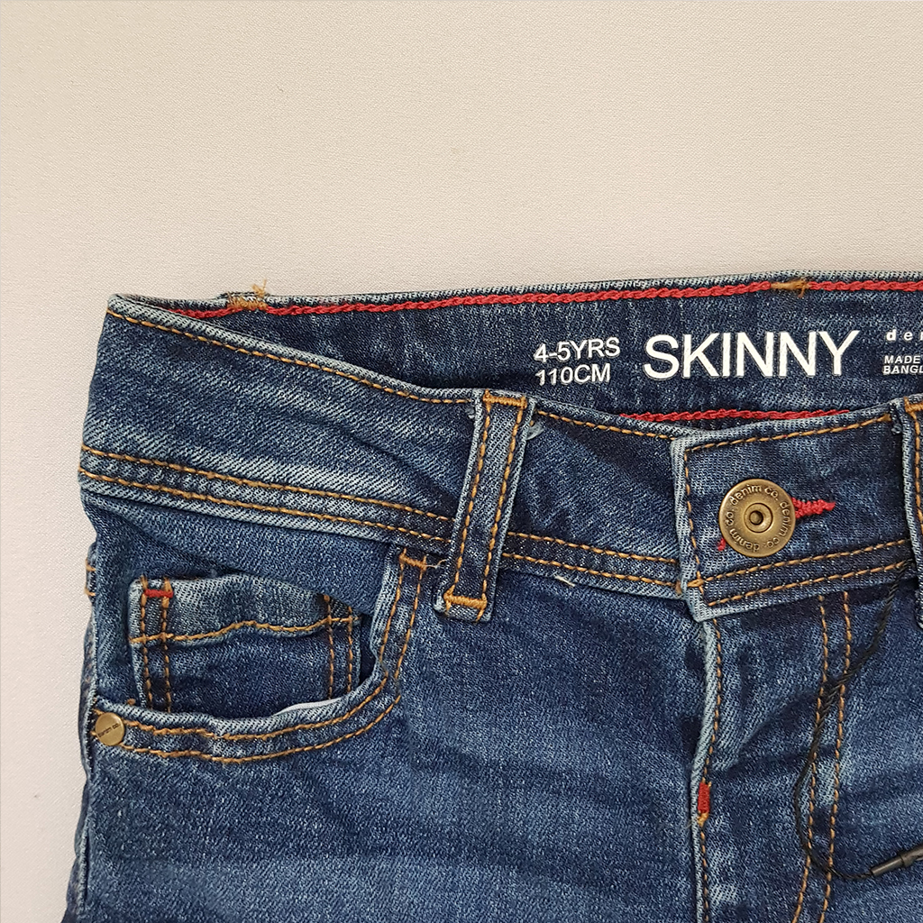 شلوارک جینز 22766 سایز 2 تا 7 سال مارک SKINNY