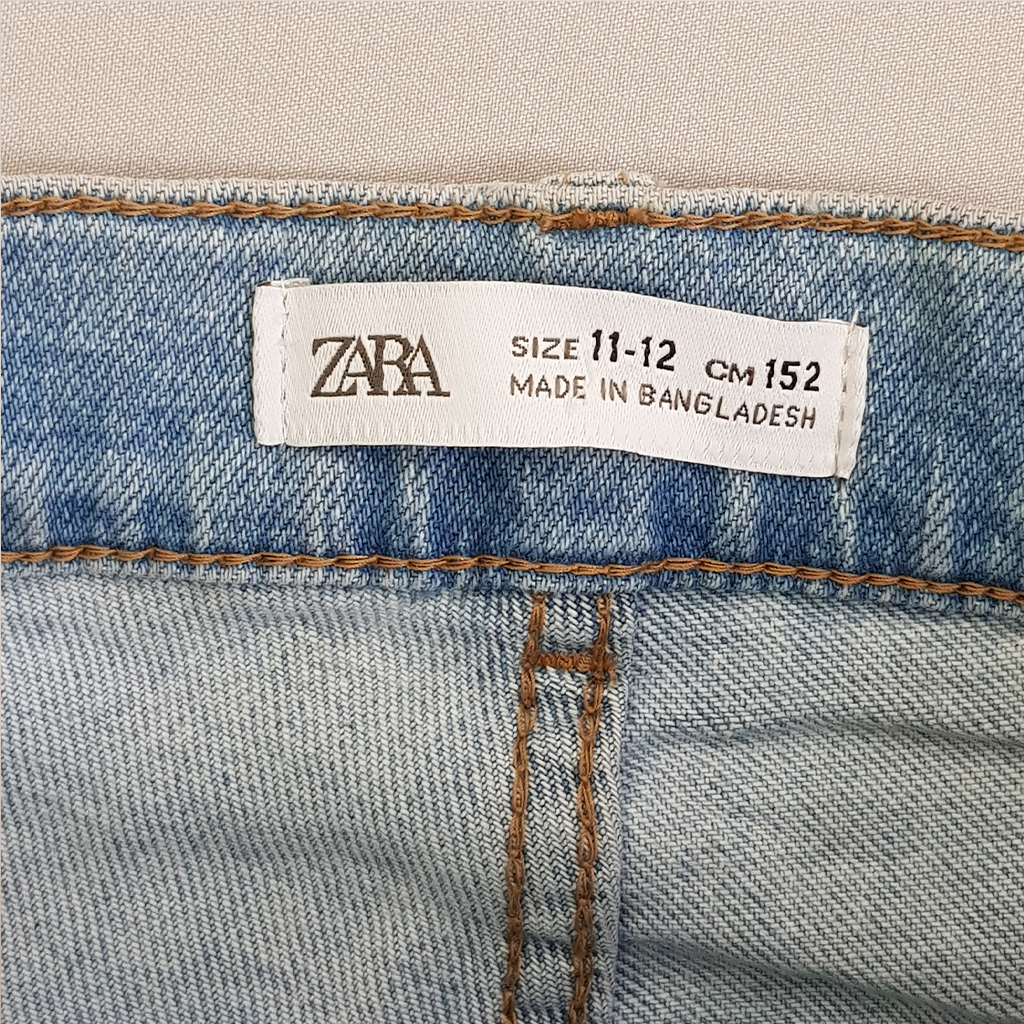 شلوار جینز دخترانه 22794 سایز 6 تا 14 سال مارک ZARA