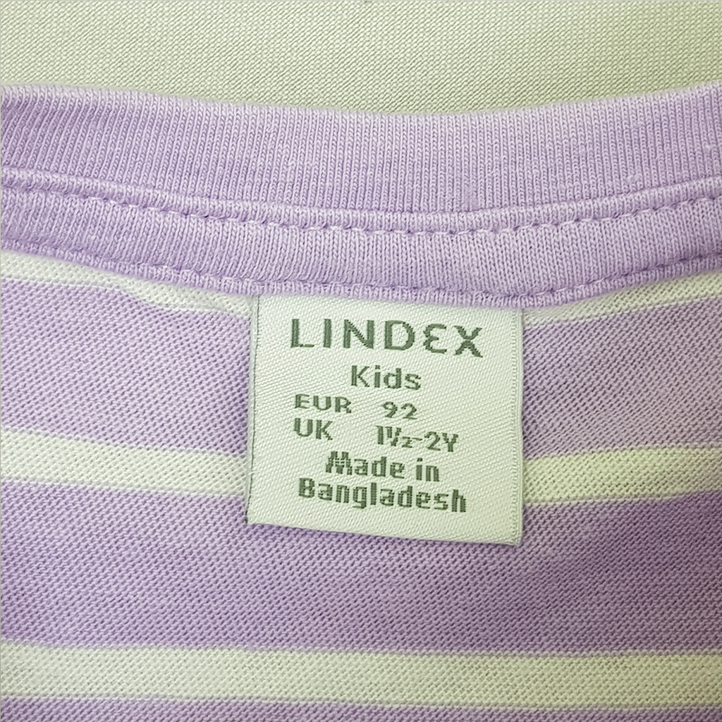 تی شرت بچگانه 23007 سایز 1.5 تا 10 سال مارک LINDEX