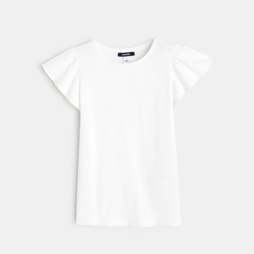 تی شرت دخترانه 23401 سایز 5 تا 12 سال مارک OKAIDI