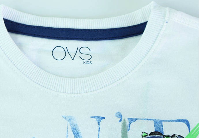 تی شرت دو عددی پسرانه 100383 سایز 2 تا 8 سال مارک OVS محصول بنگلادش