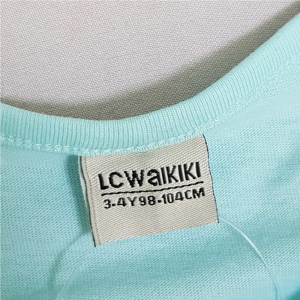 تی شرت دخترانه 24289 سایز 3 تا 13 سال مارک LC WALKIKI