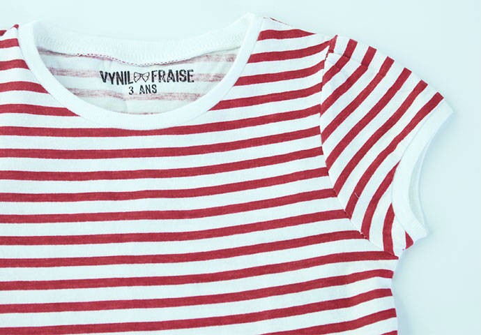 تی شرت دخترانه 100390 سایز 3 تا 10 سال مارک VIYNIL FRAIST
