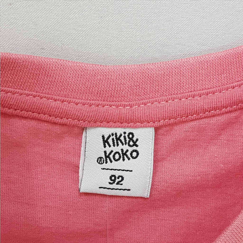 تی شرت دخترانه 23756 سایز 2 تا 7 سال مارک KIKI&KOKO