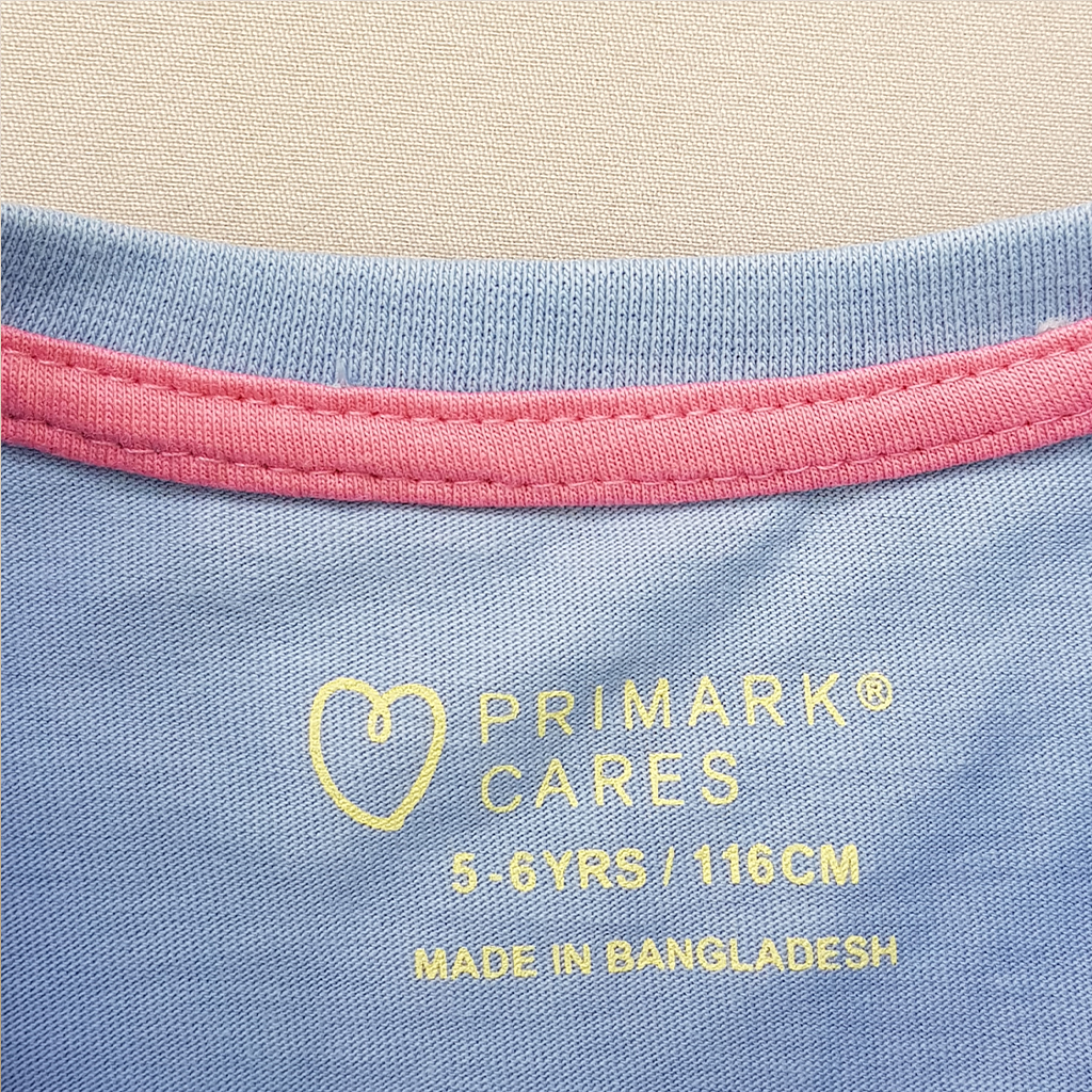 تی شرت دخترانه 23733 سایز 1.5 تا 8 سال مارک PRIMARK