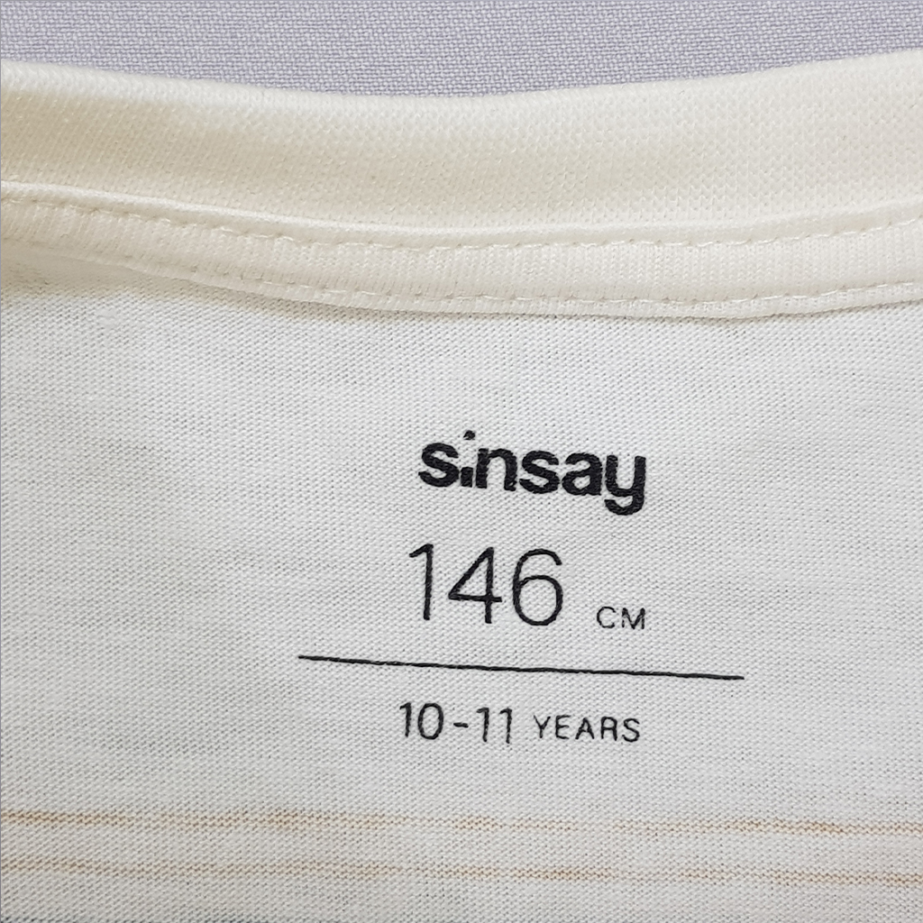 تی شرت پسرانه 23723 سایز 10 تا 15 سال مارک SINSAY
