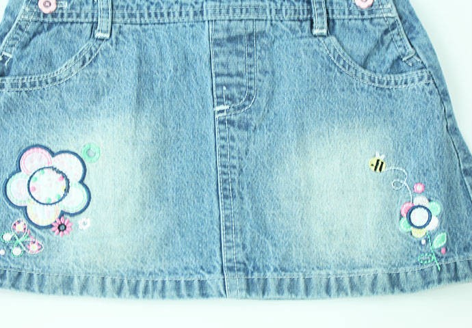 سارافون جینز دخترانه 100512 سایز بدوتولد  تا 18 ماه مارک baby pep