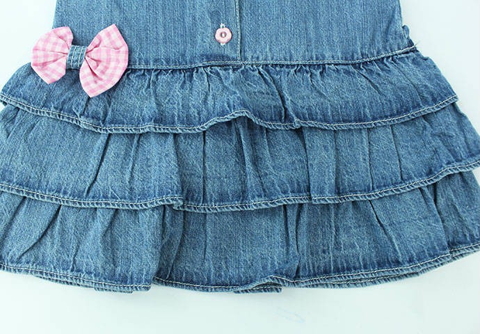 سارافون جینز دخترانه 100518 سایز 3 تا 24 ماه مارک baby pep