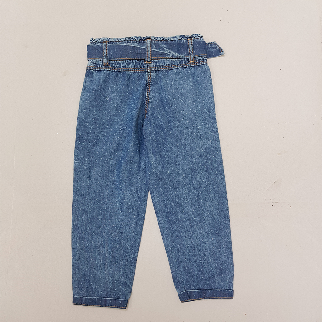 شلوار جینز دخترانه 24622 سایز 12 ماه تا 5 سال مارک INEXTENSO
