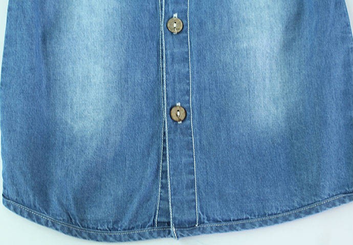 پیراهن جینز پسرانه 100500 سایز 6 ماه تا 3 سال مارک baby pep