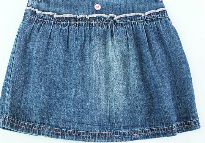 سارافون جینز دخترانه 100509 سایز 3 تا 24 ماه مارک baby pep