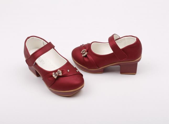 کفش دخترانه پاشنه دار سایز 26-30 کد19302
