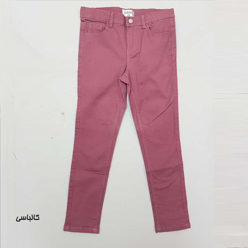 شلوار کتان پسرانه 27610 سایز 3 تا 10 سال کد 1 مارک KIABI   *