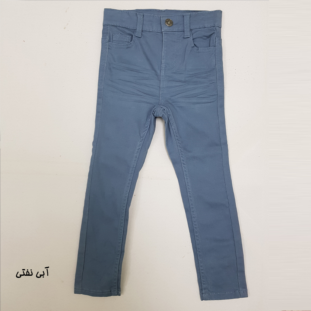 شلوار کتان پسرانه 27610 سایز 3 تا 10 سال کد 1 مارک KIABI   *