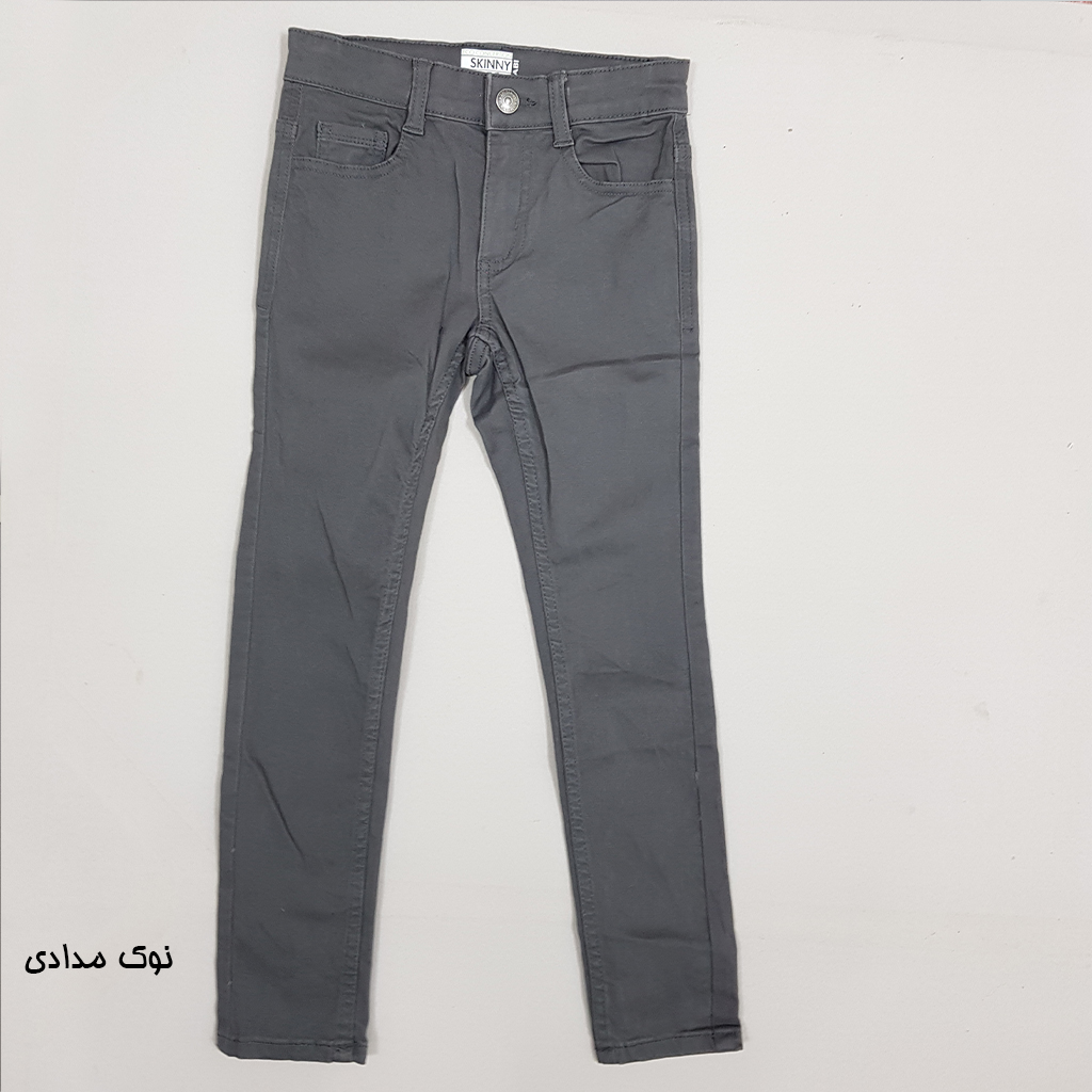 شلوار کتان پسرانه 27610 سایز 3 تا 10 سال کد 1 مارک KIABI   *
