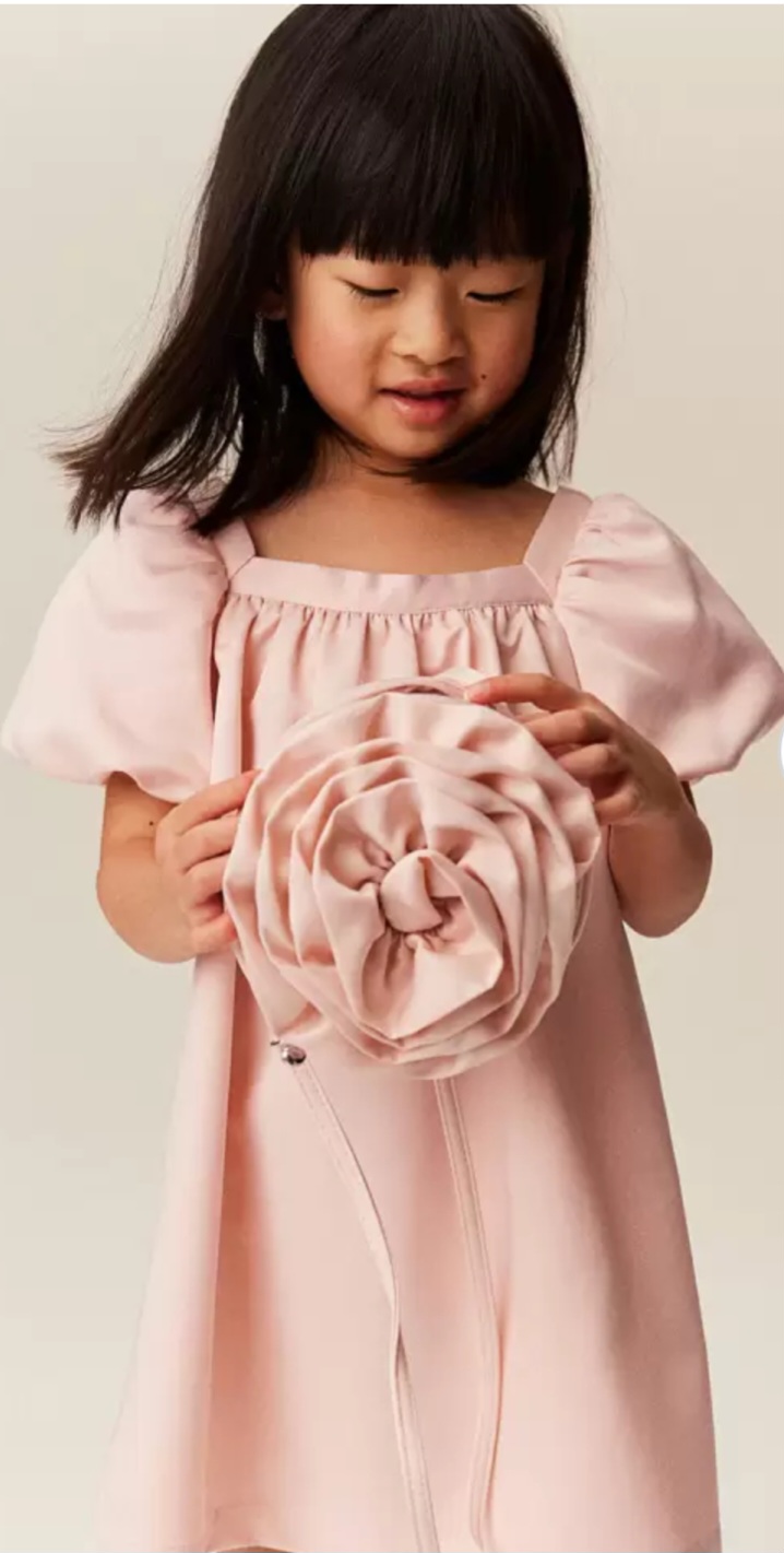 سارافون دخترانه 27722 سایز 2 تا 10 سال کد 3 مارک H&M
