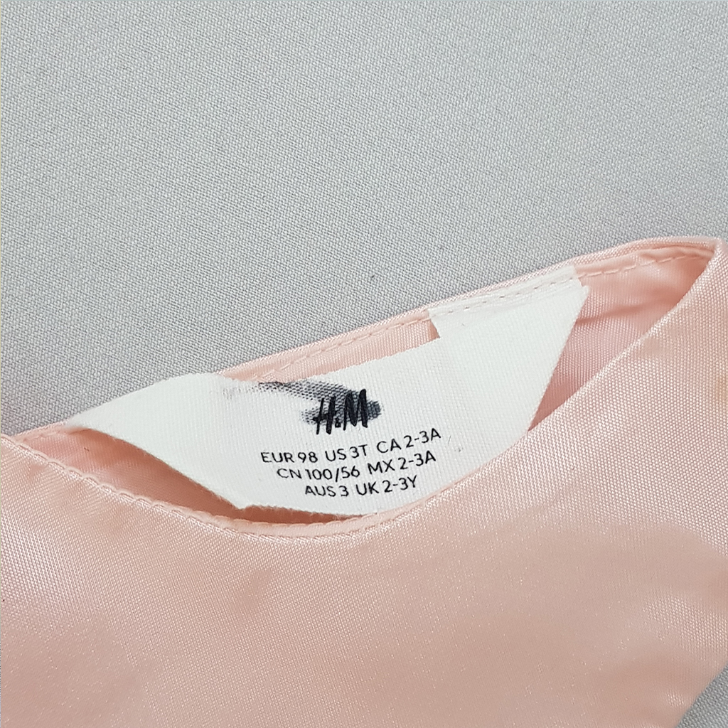 سارافون دخترانه 27729 سایز 2 تا 10 سال کد 2 مارک H&M
