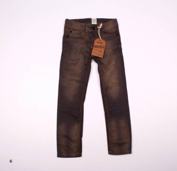 شلوار جینز دخترانه 100731 سایز 2 تا 14 سال مارک AKIDO