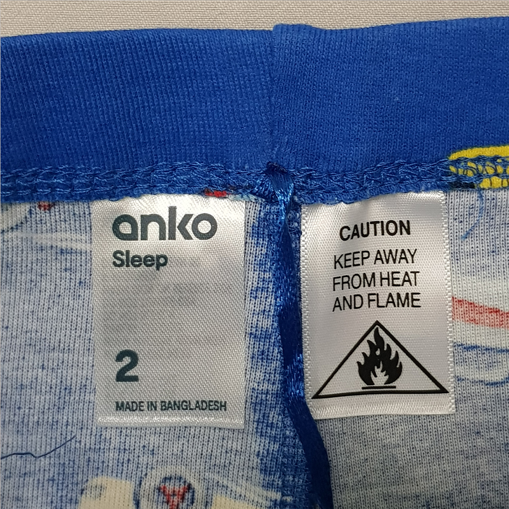 ست پسرانه 27955 سایز 2 تا 7 سال کد 5 مارک anko
