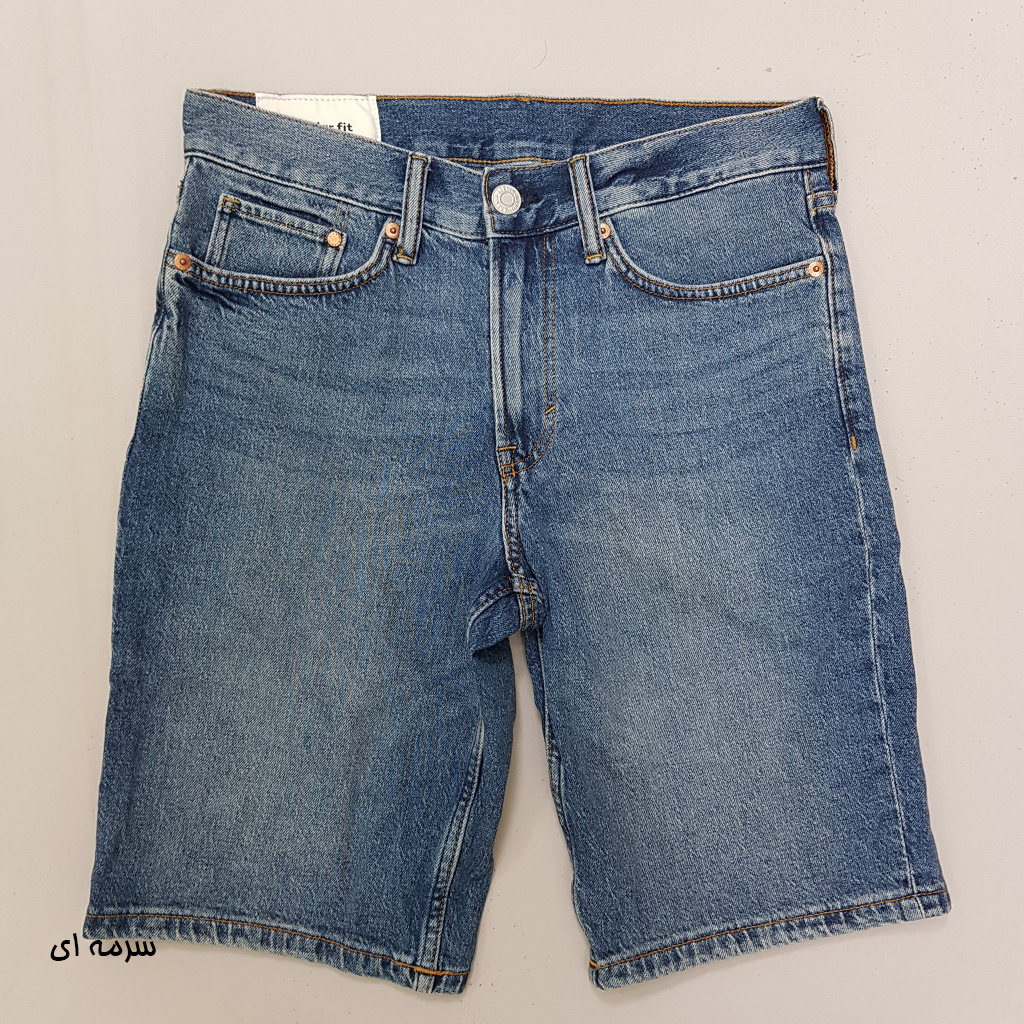 شلوارک جینز مردانه 27759 سایز 28 تا 38 مارک Regular Fit