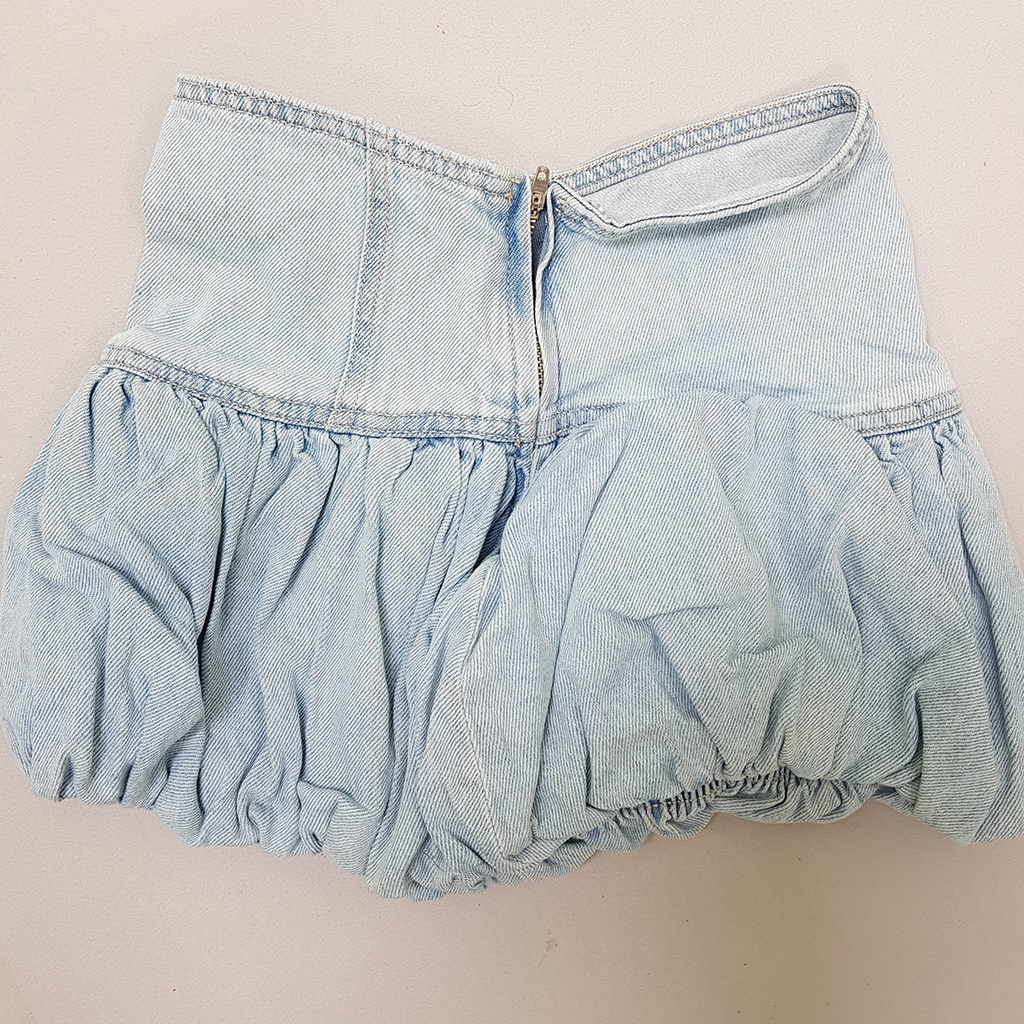 دامن جینز دخترانه 27979 سایز 7 تا 15 سال مارک Primark   *