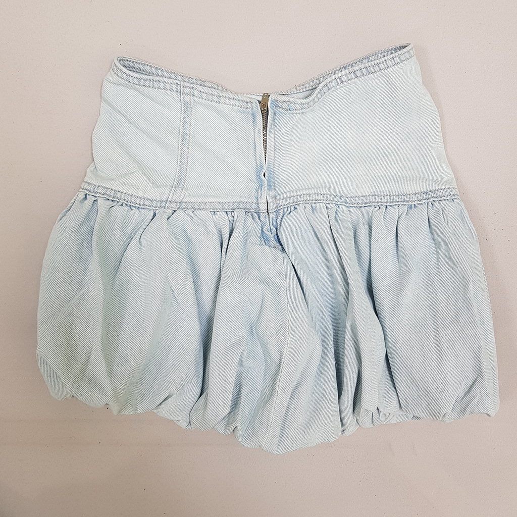 دامن جینز دخترانه 27979 سایز 7 تا 15 سال مارک Primark   *