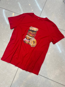 تیشرت نخ پنبه دخترانه کد 417468