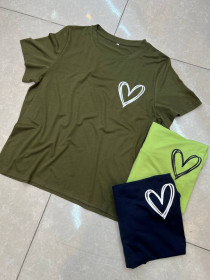 تیشرت نخ پنبه دخترانه کد 417481