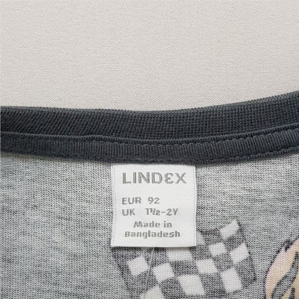 تی شرت پسرانه 28158 سایز 1.5 تا 8 سال مارک Lindex