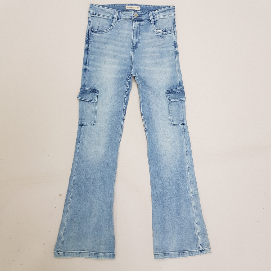 شلوار جینز دخترانه 28011 سایز 8 تا 15 سال مارک M&S