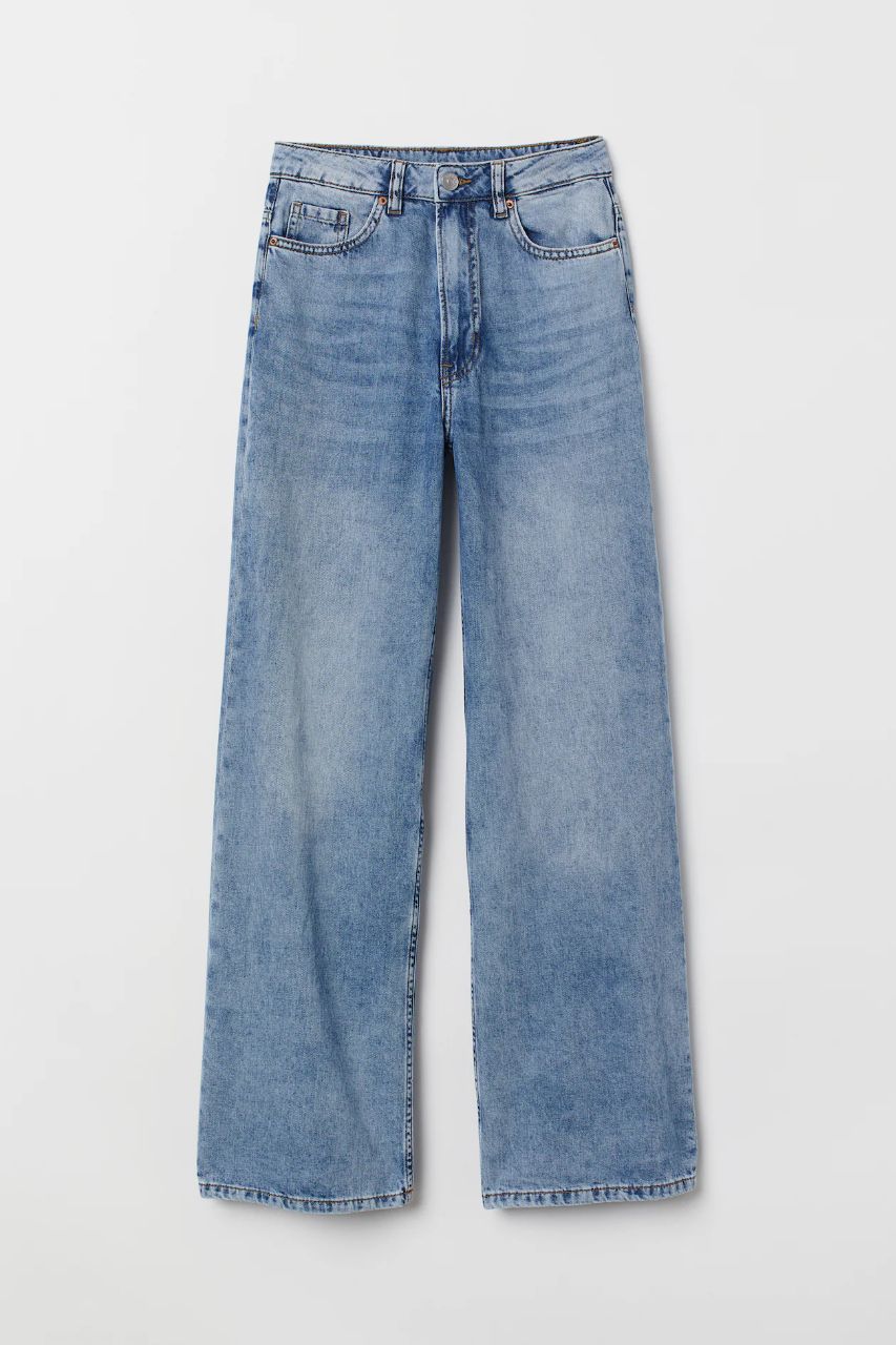 شلوار جینز زنانه 27763 سایز 32 تا 50 مارک H&M