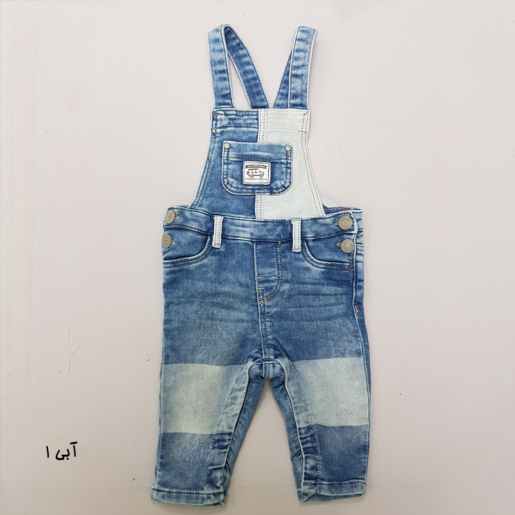 رامپر جینز پسرانه 28194 سایز 4 ماه تا 4 سال مارک H&M