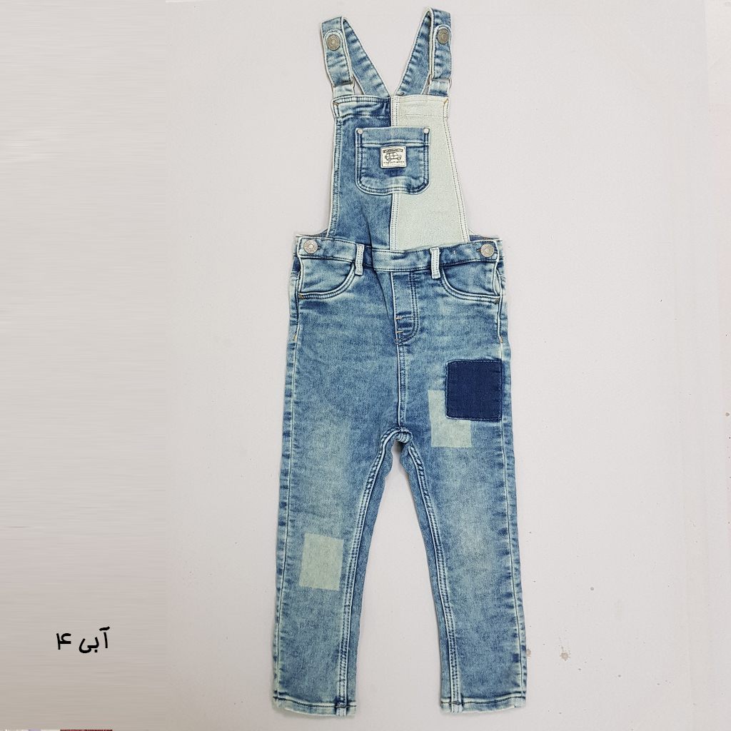 رامپر جینز پسرانه 28194 سایز 4 ماه تا 4 سال مارک H&M