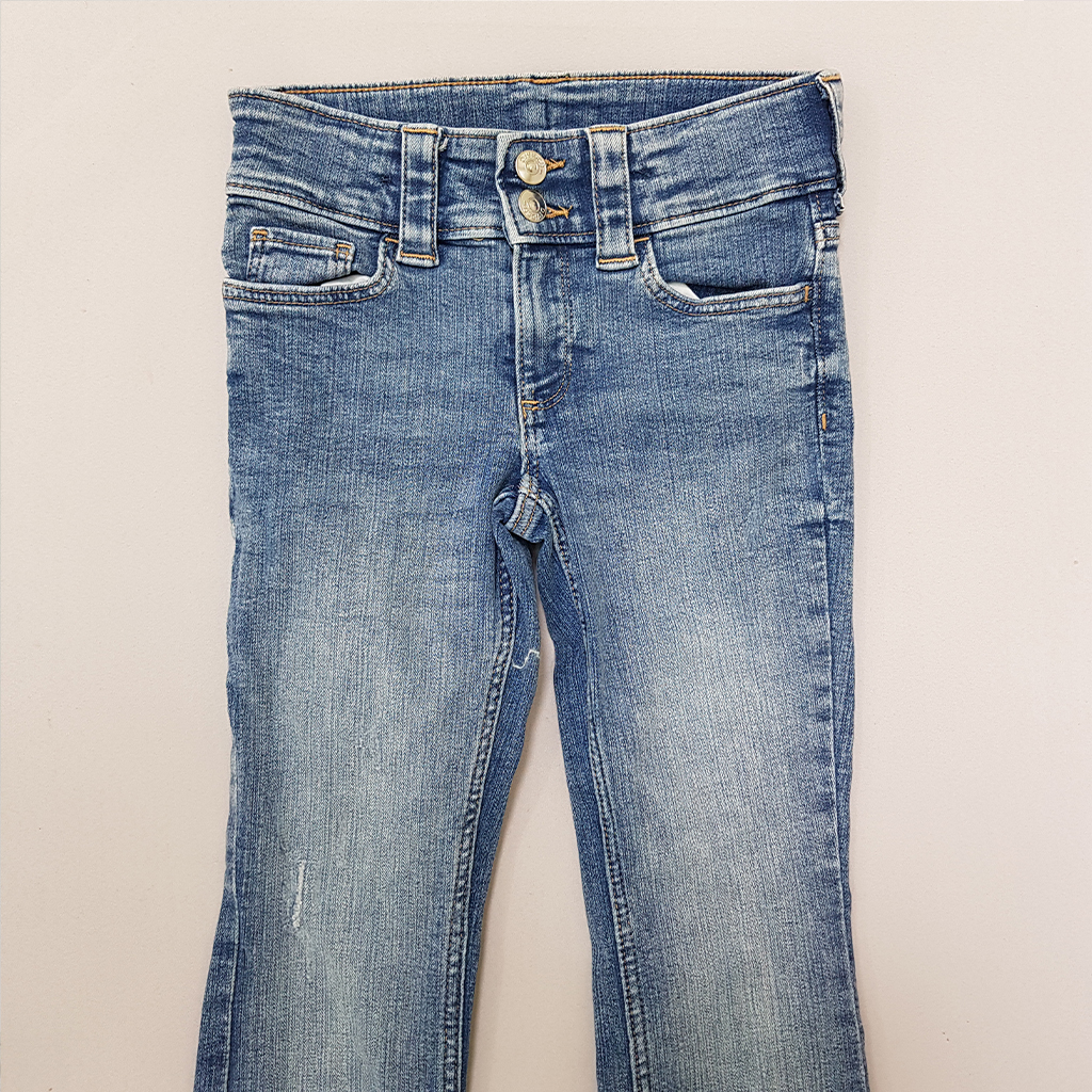 شلوار جینز دخترانه 28056 سایز 8 تا 15 سال مارک H&M