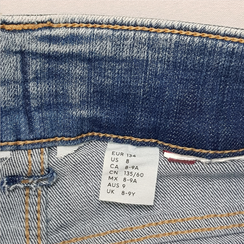 شلوار جینز دخترانه 28056 سایز 8 تا 15 سال مارک H&M