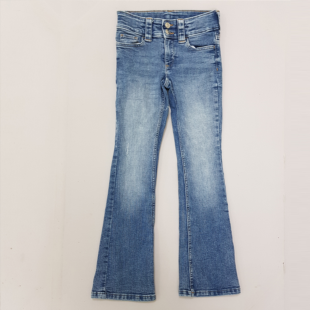 شلوار جینز دخترانه 28056 سایز 8 تا 15 سال مارک H&M