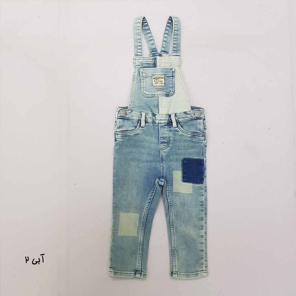 رامپر جینز پسرانه 28194 سایز 4 ماه تا 4 سال مارک H&M   *