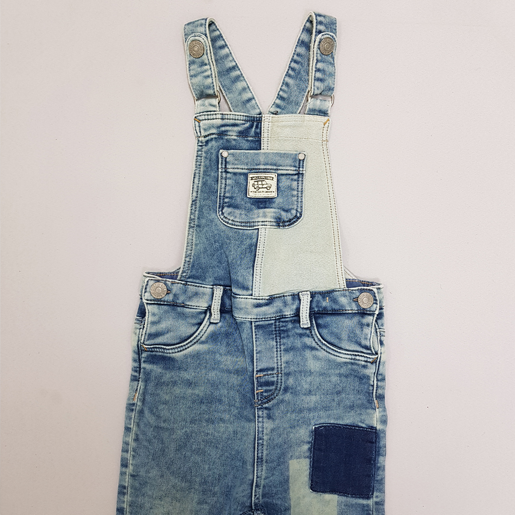 رامپر جینز پسرانه 28194 سایز 4 ماه تا 4 سال مارک H&M   *