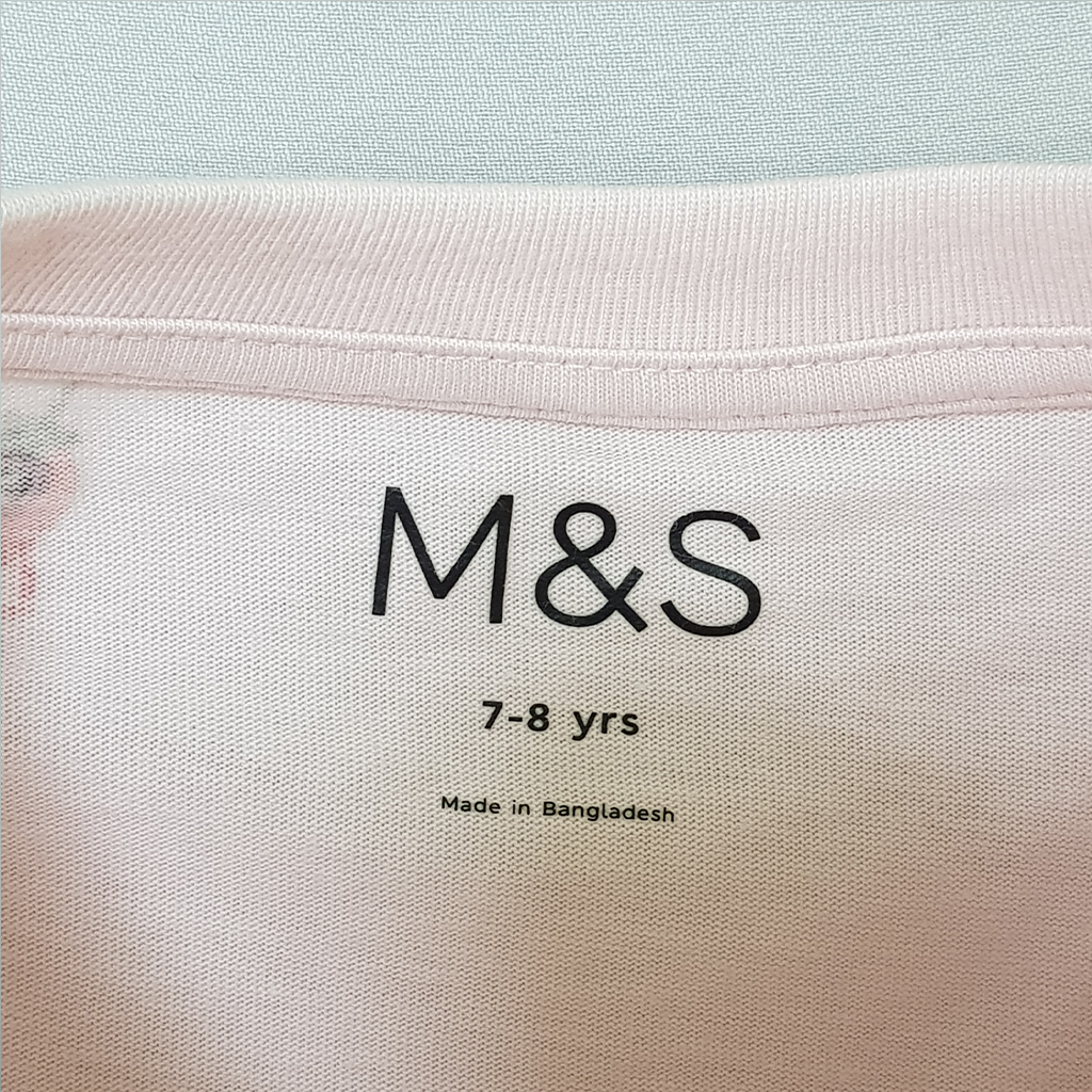 ست دخترانه 28159 سایز 7 تا 14 سال کد 2 مارک M&S
