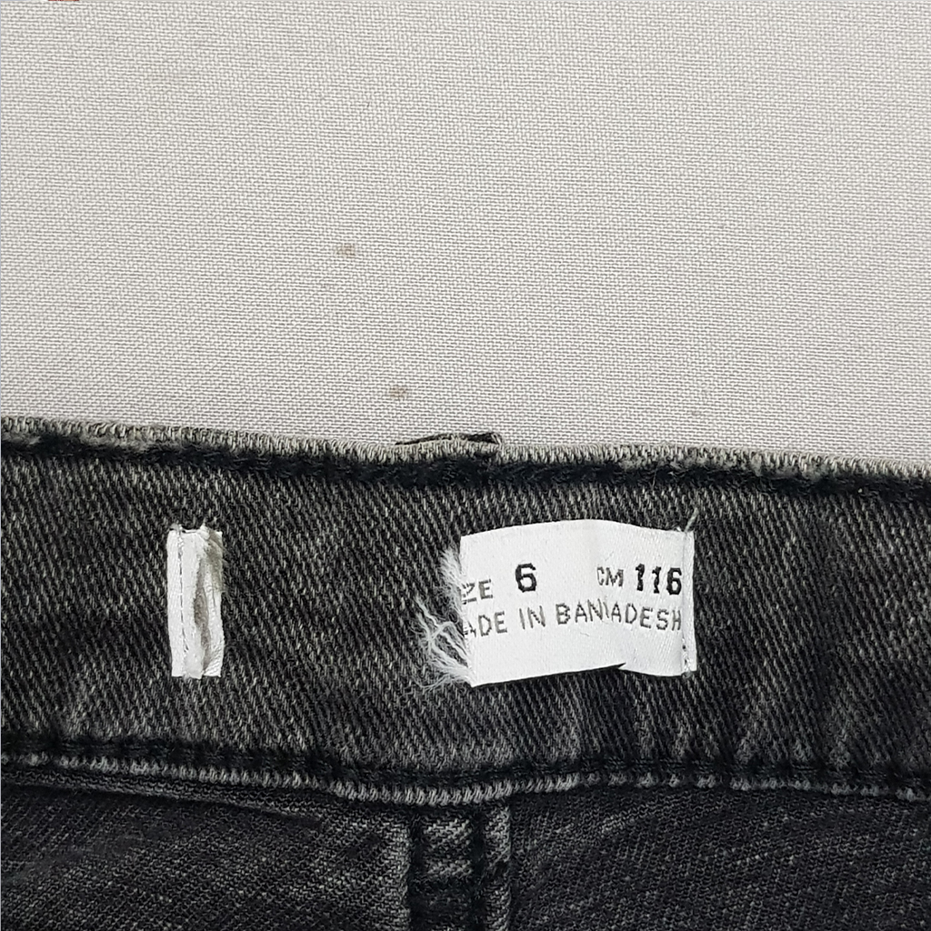 شلوار جینز دخترانه 28082 سایز 6 تا 14 سال مارک ZARA