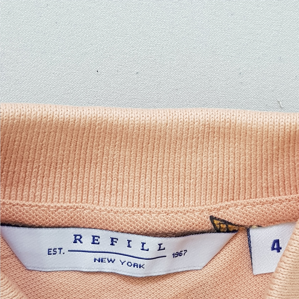 تی شرت دخترانه 28243 سایز 4 تا 10 سال مارک REFILL