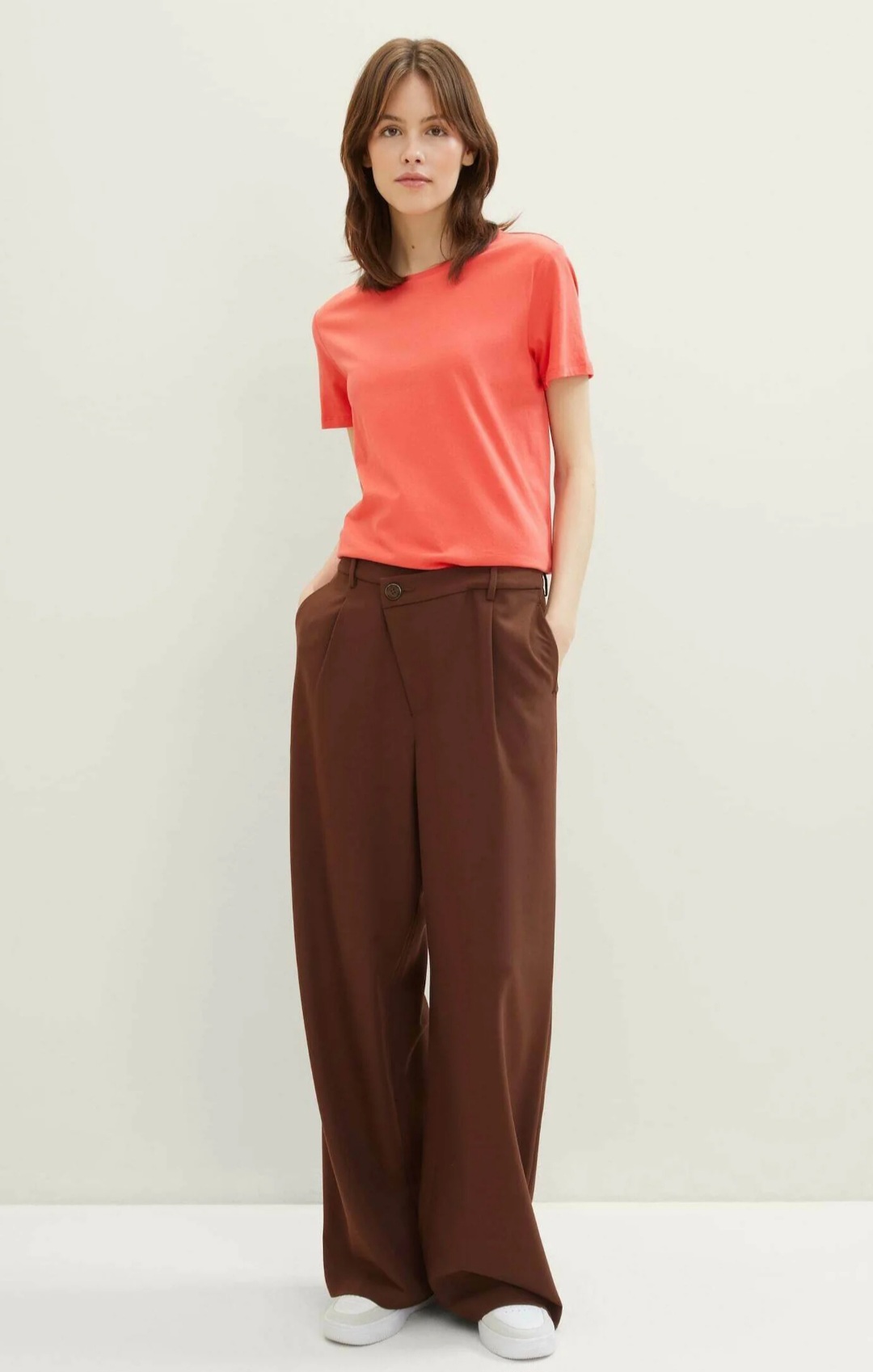 تی شرت زنانه 28239 کد 1 مارک TOM TAILOR