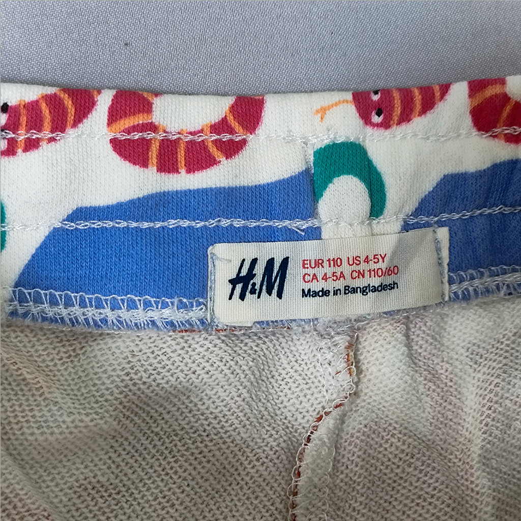شلوارک پسرانه 28198 سایز 2 تا 11 سال مارک H&M