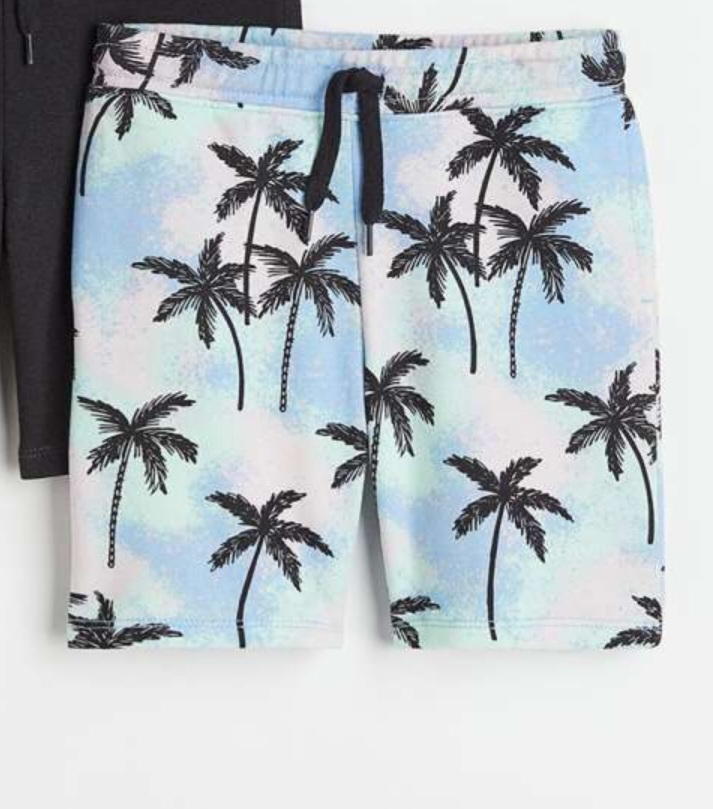 شلوارک پسرانه 28198 سایز 2 تا 11 سال مارک H&M   *