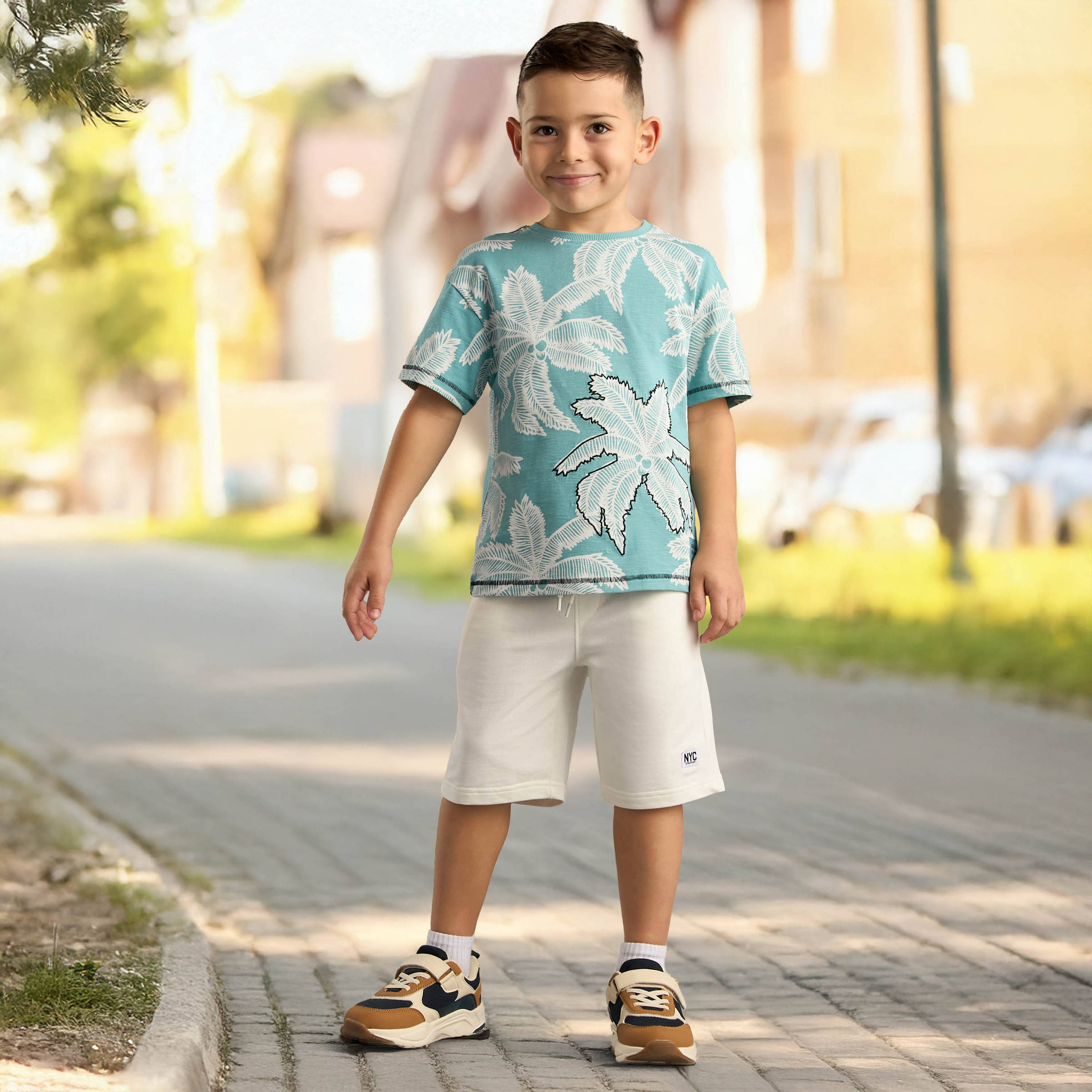 شلوارک پسرانه 28363 سایز 2 تا 8 سال مارک MAX