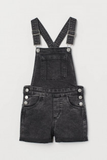 پیشبندار جینز دخترانه 28372 سایز 9 تا 16 سال مارک H&M