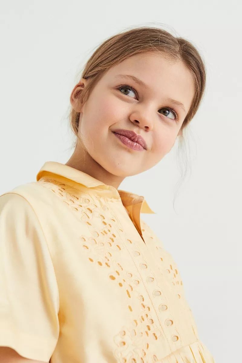 سارافون دخترانه 27829 سایز 6 تا 14 سال مارک ZARA   *