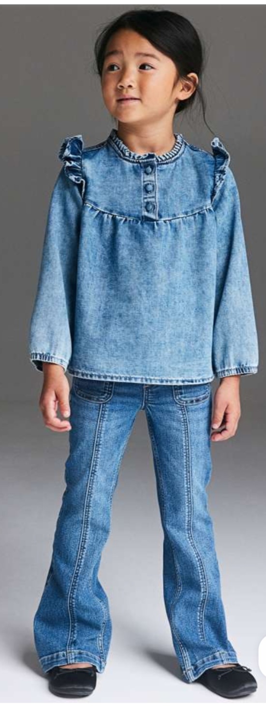 سارافون دخترانه 27741 سایز 1.5 تا 11 سال کد 2 مارک H&M