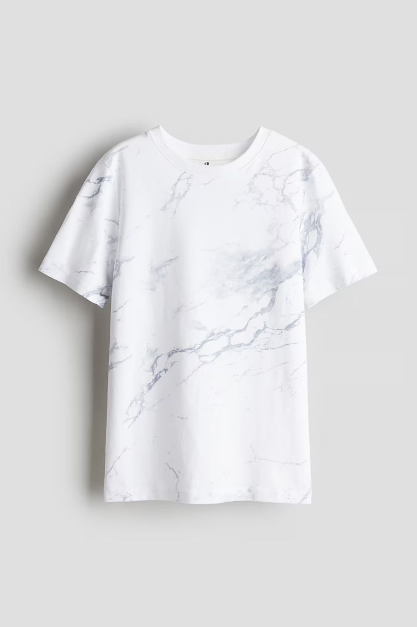 تی شرت پسرانه 28404 سایز 9 تا 15 سال کد 21 مارک H&M