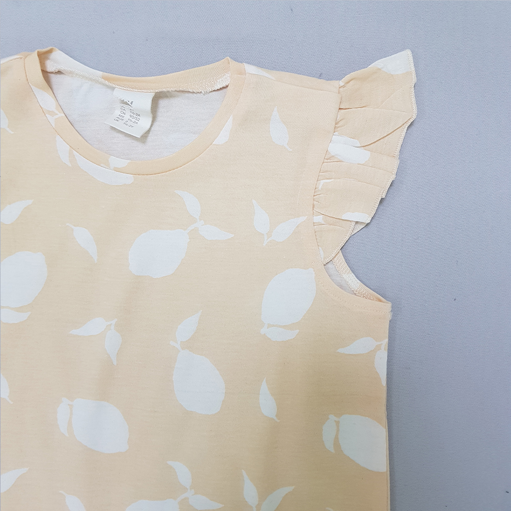 تی شرت دخترانه 28413 سایز 4 ماه تا 2 سال مارک H&M   *